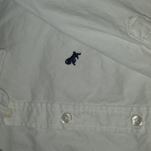 H&M Kids White Button-Down Shirt with Embroidered Detail 2T (Katie #3) - Picture 2 of 5